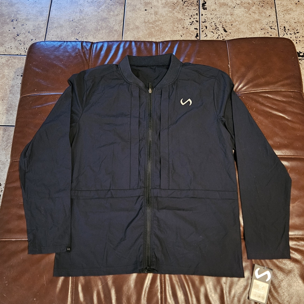 TLF Mens Element League Warm Up Jacket Black